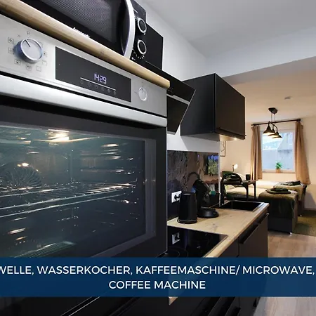 Ferienwohnung Rtr Essen - Fuer Bis Zu 2 Personen - Voll Ausgestattet - Balkon - Zentral Limbecker Platz - Messe - Uniklinikum - Smart Tv - Parken - Modern Exterior foto