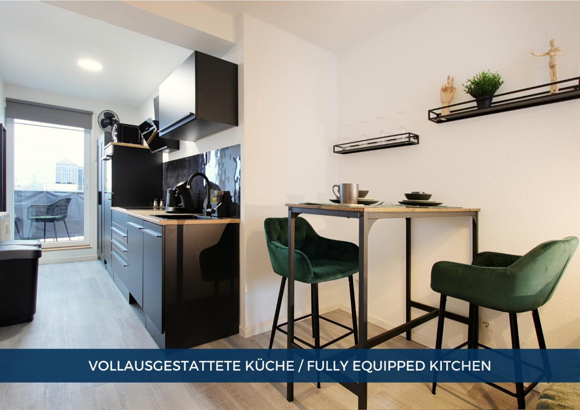 Rtr - Fuer Bis Zu 2 Personen - Voll Ausgestattet - Balkon - Zentral Limbecker Platz - Messe - Uniklinikum - Smart Tv - Parken - Modern Essen