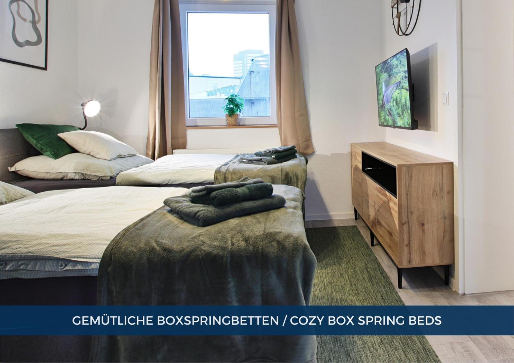 Rtr - Fuer Bis Zu 2 Personen - Voll Ausgestattet - Balkon - Zentral Limbecker Platz - Messe - Uniklinikum - Smart Tv - Parken - Modern * Essen